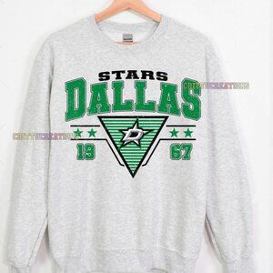 1967 Dallas Stars Sweatshirt Dallas Hockey shirt Hockey Mom Dad Retro Hockey